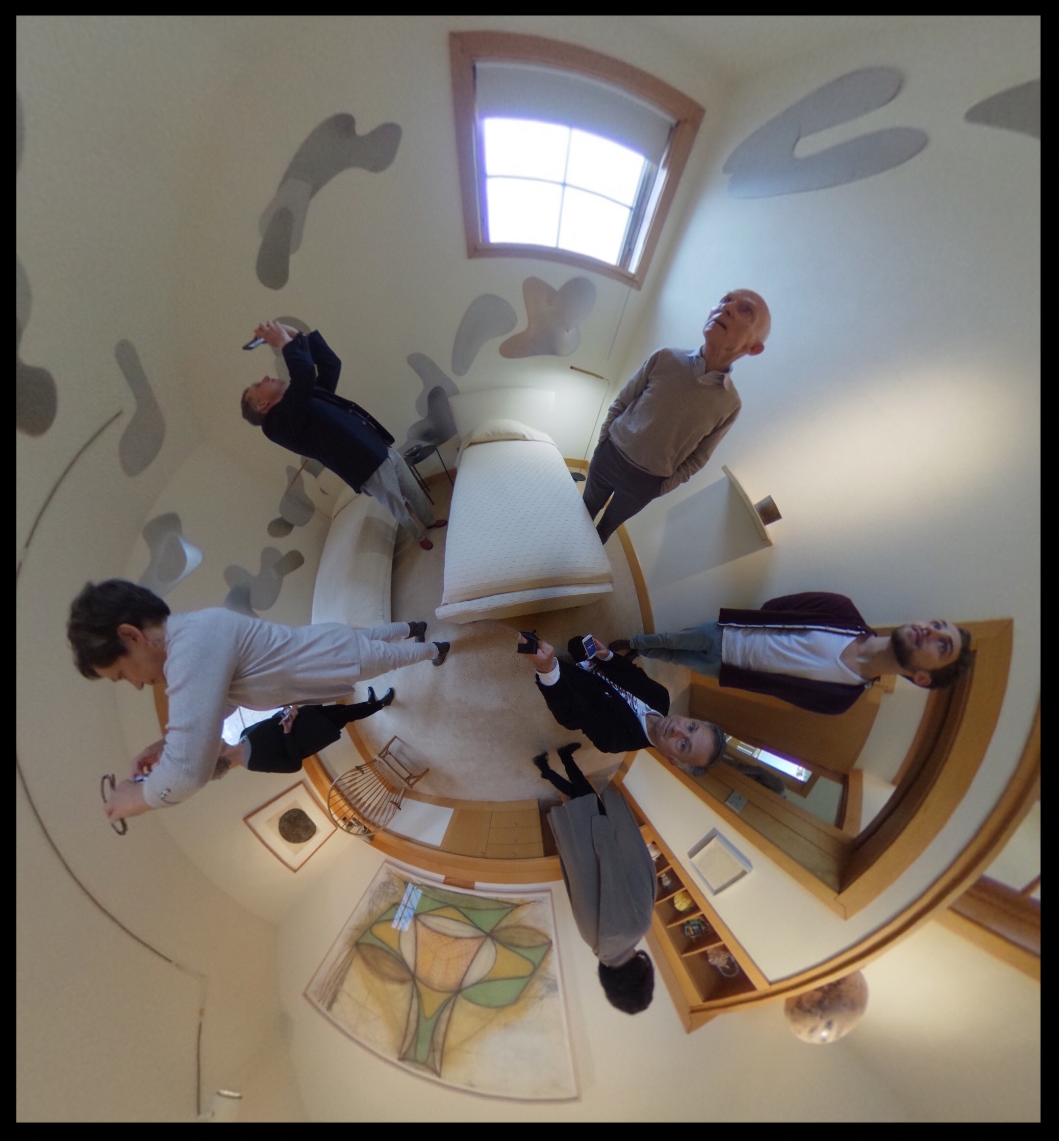 Visiting a Private Local Art Collection (click on image to expand view)