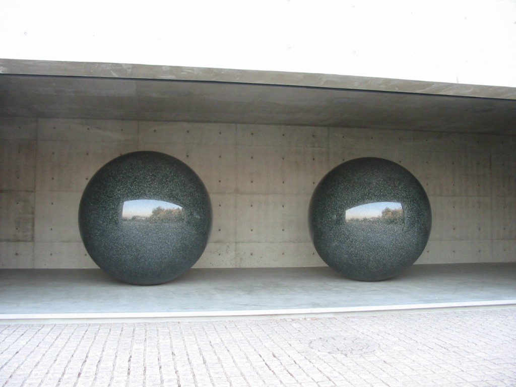 Benesse DeMaria granite balls.jpg