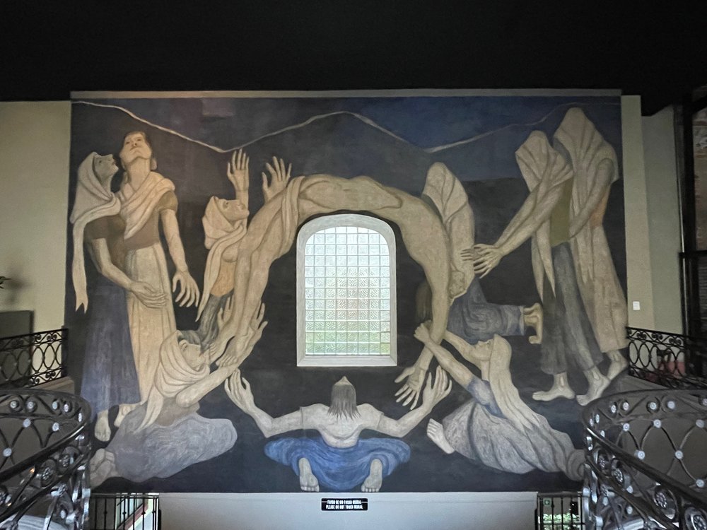 El Holocausto Mural by Manuel Rodriguez Lozano (1945)#© TWT LLC