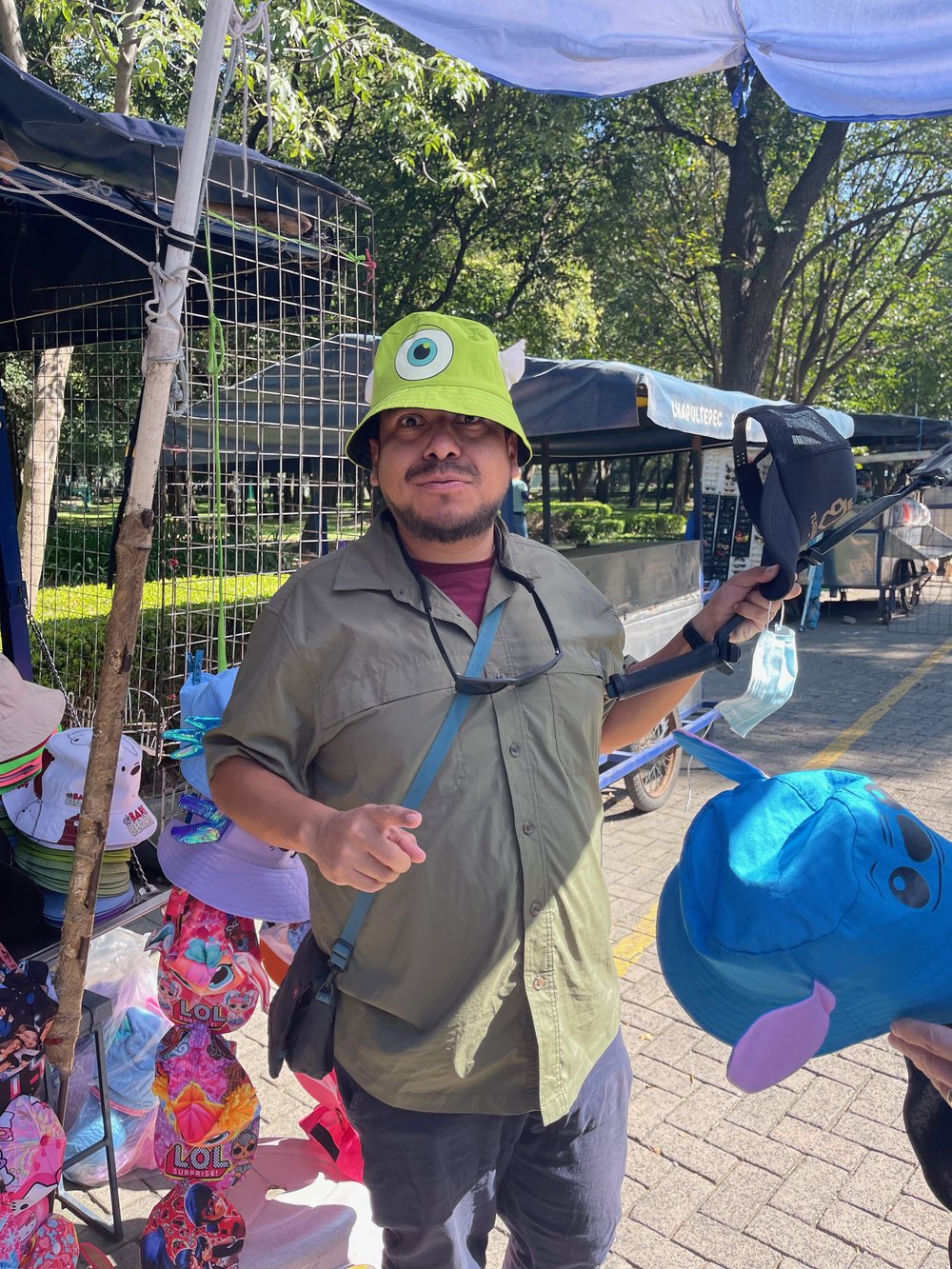 Chapultepec Park, Funny Hat, Joel#© TWT LLC