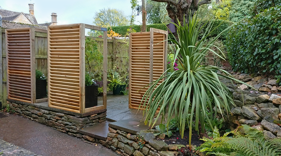 Rear Patio Garden