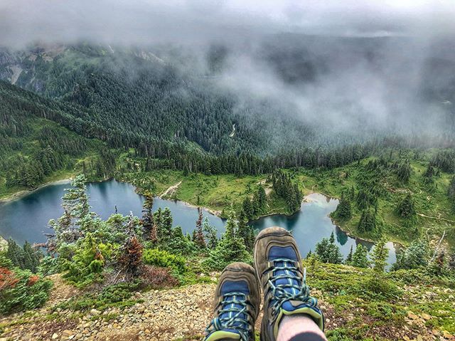 Really wanted to see Mt. Rainier behind the cloud, but this view made it all worth it!