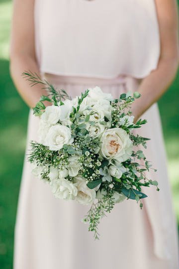 Blush And White Bridesmaid Bouquets Hoste Events