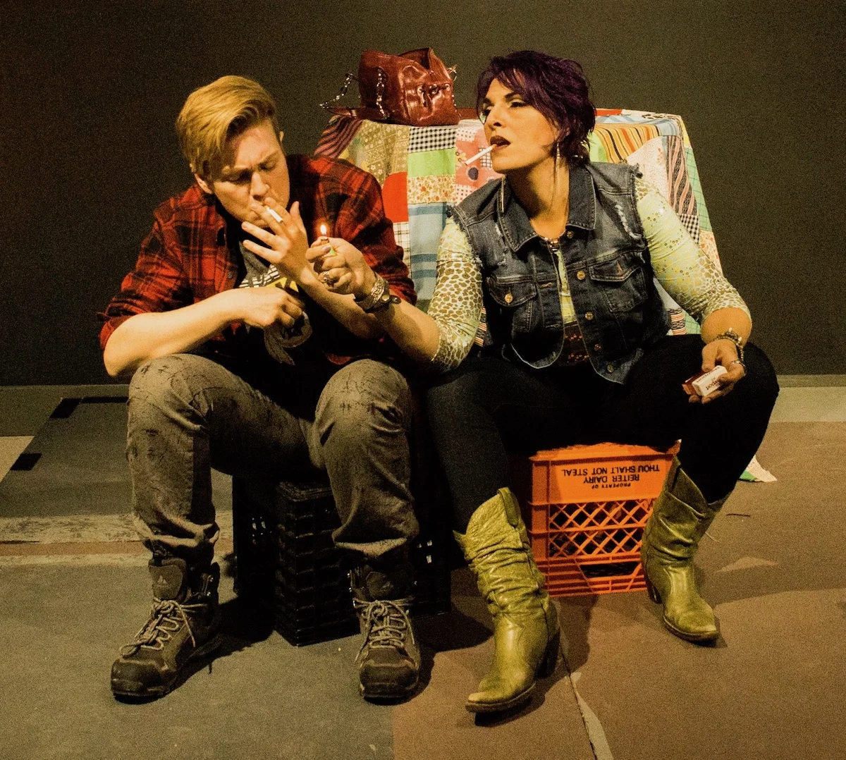 Brenda Patterson (Toby), Audrey Babcock (Baba)