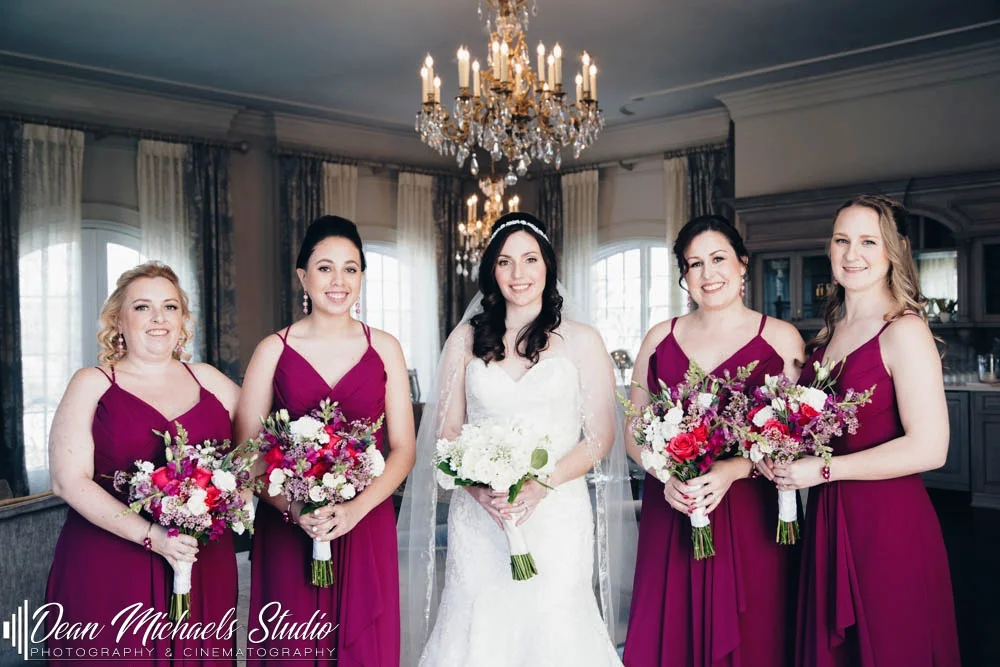 Park Chateau Estate NJ Bridal Party