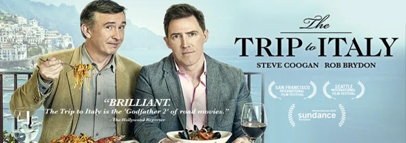 Continue The Trip with a special Italian Dinner and a Movie this Sunday through Tuesday!
To Start…
Grilled Eggplant Caprese local tomatoes, burrata mozzarella, balsamic, basil
or
Crostinis green olive-fig tapenade, roasted cherry tomatoes, feta, crisp bresaola
Entree…
Slow-Roasted Flatiron Steak (Certified Angus Beef) served pink, early fall panzanella salad with butternut squash, cherry tomatoes, basil, and a creamy sherry vinaigrette, radish green pesto
or
Steamed P.E.I Mussels Pasta spicy tomato sauce, fettuccine, roasted cauliflower mushrooms, pecorino, basil, pea tendrils
Dessert to Share…
Basil Panna Cotta blueberries, candied lemon, almond florentine
or
Vanilla Gelato Ice Cream Sandwiches balsamic figs
$40 per guest
includes 3-course meal, movie ticket, tax and gratuity
