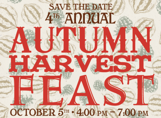 The 4th Annual Autumn Harvest Feast is just around the corner! And this year’s feast will blow past years out of the water with more chefs, more local food purveyors, and one incredible special guest speaker - Michel Nischan, the founder of Wholesome Wave !
Share a family style Sunday dinner on Sunday, October 5 with music and a silent auction alongside your favorite local farmers, artisans, chefs, and friends. Over 20 of Athens’ finest local chefs plus food & drink purveyors will prepare for you a truly amazing meal featuring locally produced ingredients sourced from the Athens Farmers Market.
The evening directly benefits Wholesome Wave Georgia , the program started by Michel Nischan that sponsors the Athens Farmers Market’s Double SNAP Incentive Program. In operation since 2010, this program has made immediate increases in the access to local, sustainable, and wholesome food for nutrition assistance recipients by doubling the value of SNAP dollars at the Athens Farmers Market. Buy a ticket and help ensure the sustainability of this important community building program!
FOOD & DRINK PROVIDED BY
Jason Zygmont - Five & Ten
Whitney Otawka - Cinco y Diez
Salvador Speights - Heirloom Cafe
Mimi Maumus - home.made catering
Lindsey Payne - Lindsey’s Culinary Market
Sarah Dunning - Little & Saturday Supper Club
Patrick Stubbers - Seabear Oyster Bar
Josh Aaron - The Savory Spoon
Shae Rehmel - home.made catering
Aaron Phillips - The Last Resort Grill
Chuck Ramsey - Pulaski Heights BBQ
Matthew Palmerlee - The Branded Butcher
Peter Dale - The National
Jacqueline Burton - The Pine
BJ Bracewell - The Rooftop at The Georgia Theatre
Jarad Blanton - The World Famous
Janice Witcher - Harry’s BBQ
Gaby Lindsey - VIVA!
Angel Cooper - The Comerian
Carole Brucato - Backyard Bread
Jennie De La Vega - Mama Bird’s Granola
Candace Holder - Rabbit Food
Anna Ramiah - Sanvi’s Sweets and Savories
Zouheir Abou-harb - The Sultan
Matt McFerron - The Old Pal
Daily Groceries Co-op
1000 Faces Coffee
Northeast Sales & Distributing
SPECIAL GUEST
Michel Nischan, Founder of Wholesome Wave
MUSIC FROM
String Theory
SPONSORED BY
Epting Events
Harry’s BBQ
Big City Bread Cafe & Little City Diner
Northeast Sales & Distributing
Terrapin Beer
Daily Groceries Co-op
Lindsey’s Culinary Market
1000 Faces Coffee
Purchase tickets at http://autumnharvestfeast.brownpapertickets.com/