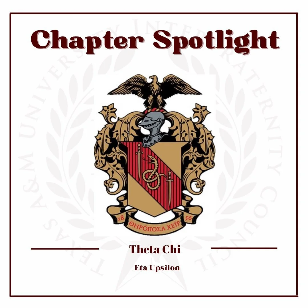Finishing up our chapter spotlight we wanted to take a look at Theta Chi! Make sure to check them out!! Also, remember we have convocation two tomorrow at Big Shots from 4-6PM. Make sure you attend at least one of the required convocations / round 0 