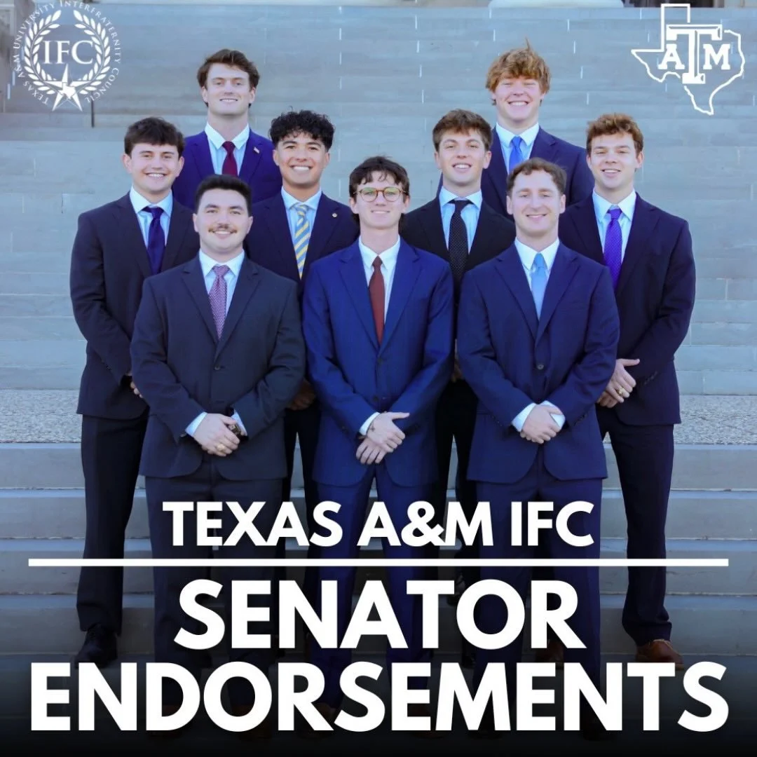 We are thrilled to announce our 2026 Senator Endorsements. All of these men have demonstrated exceptional character and leadership skills in our community, and we&rsquo;re confident that they will make a difference in our school. 

Be sure to congrat