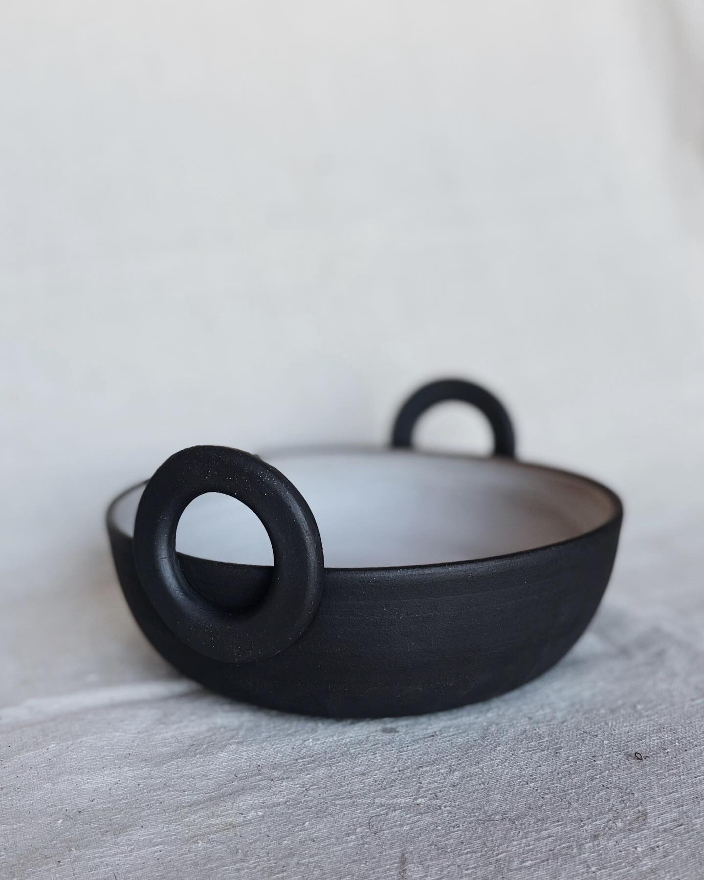 Handled bowls still available. 
loupottery.com