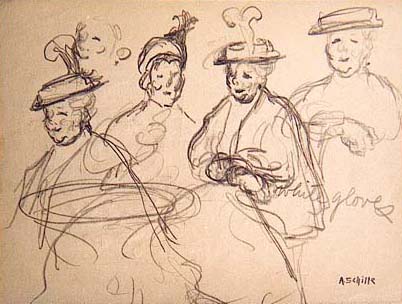 Study for Cafe at Touguet