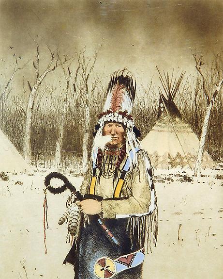 Blackfeet Stand-up Bonnet