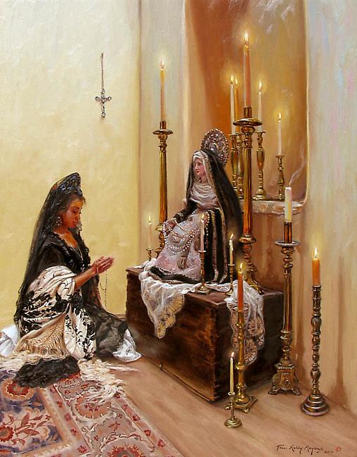 The Weeping Virgin