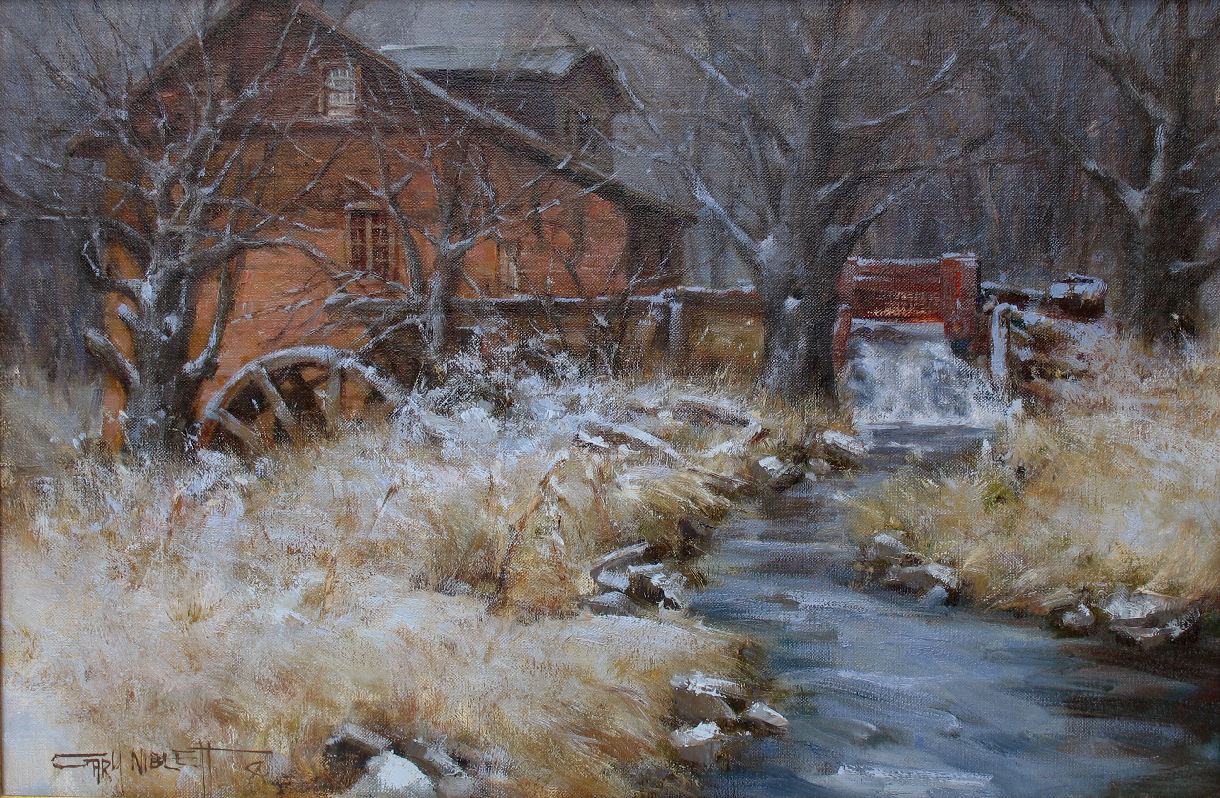 Snow at Cleveland Mill