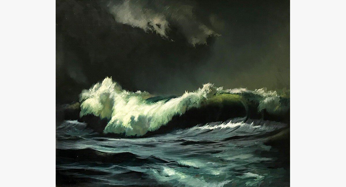 Untitled (Wave Painting)