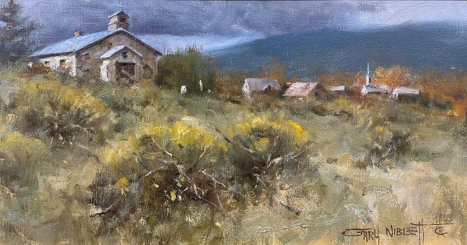 Artist Gary Niblett (b. 1943) comes from Carlsbad, New Mexico, and the region&rsquo;s unspoiled landscapes and working ranches became his earliest influences. He studied at Eastern New Mexico University and the Art Center College of Design, and for e