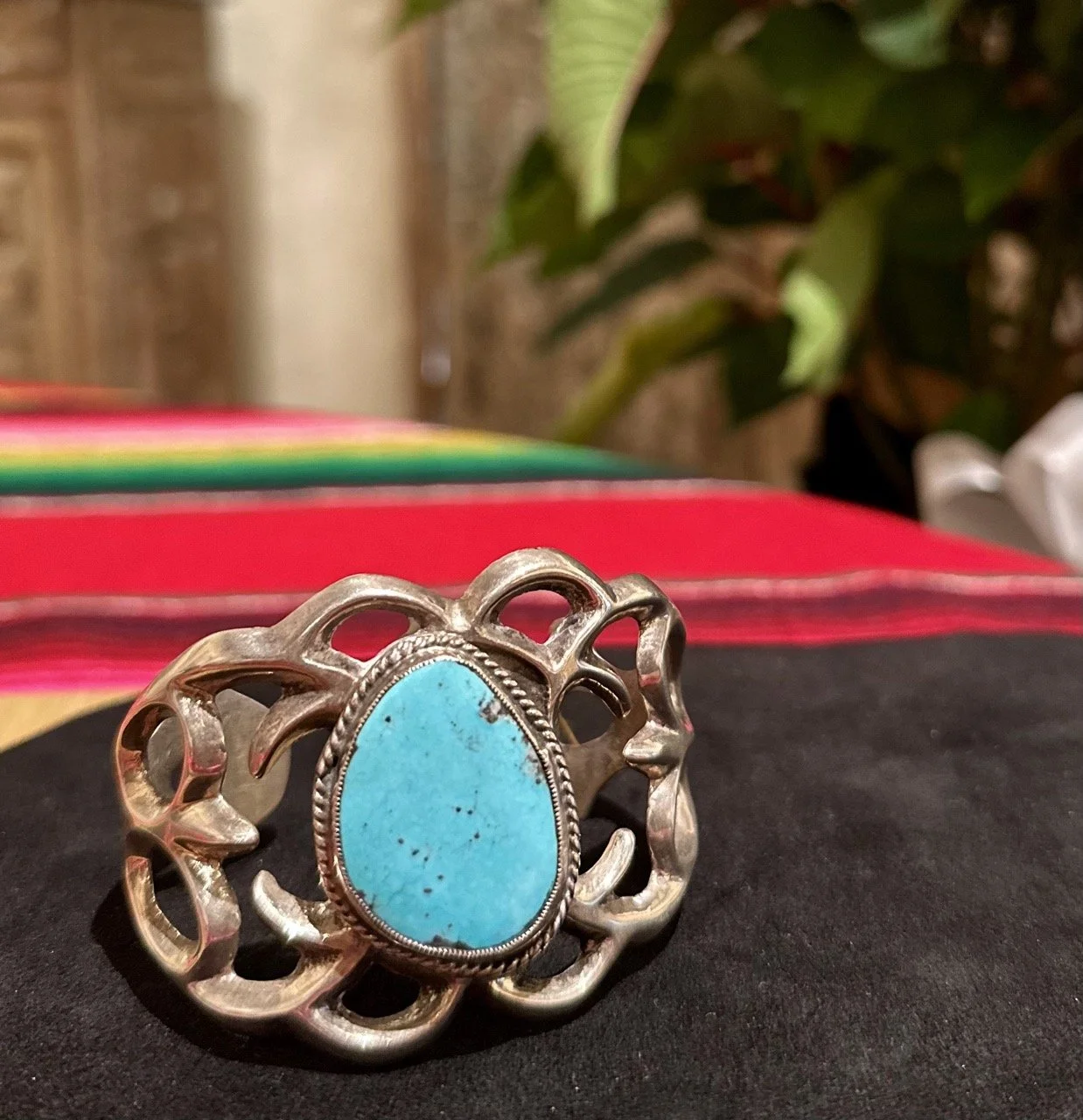 Navajo Sand Cast Bracelet.jpeg