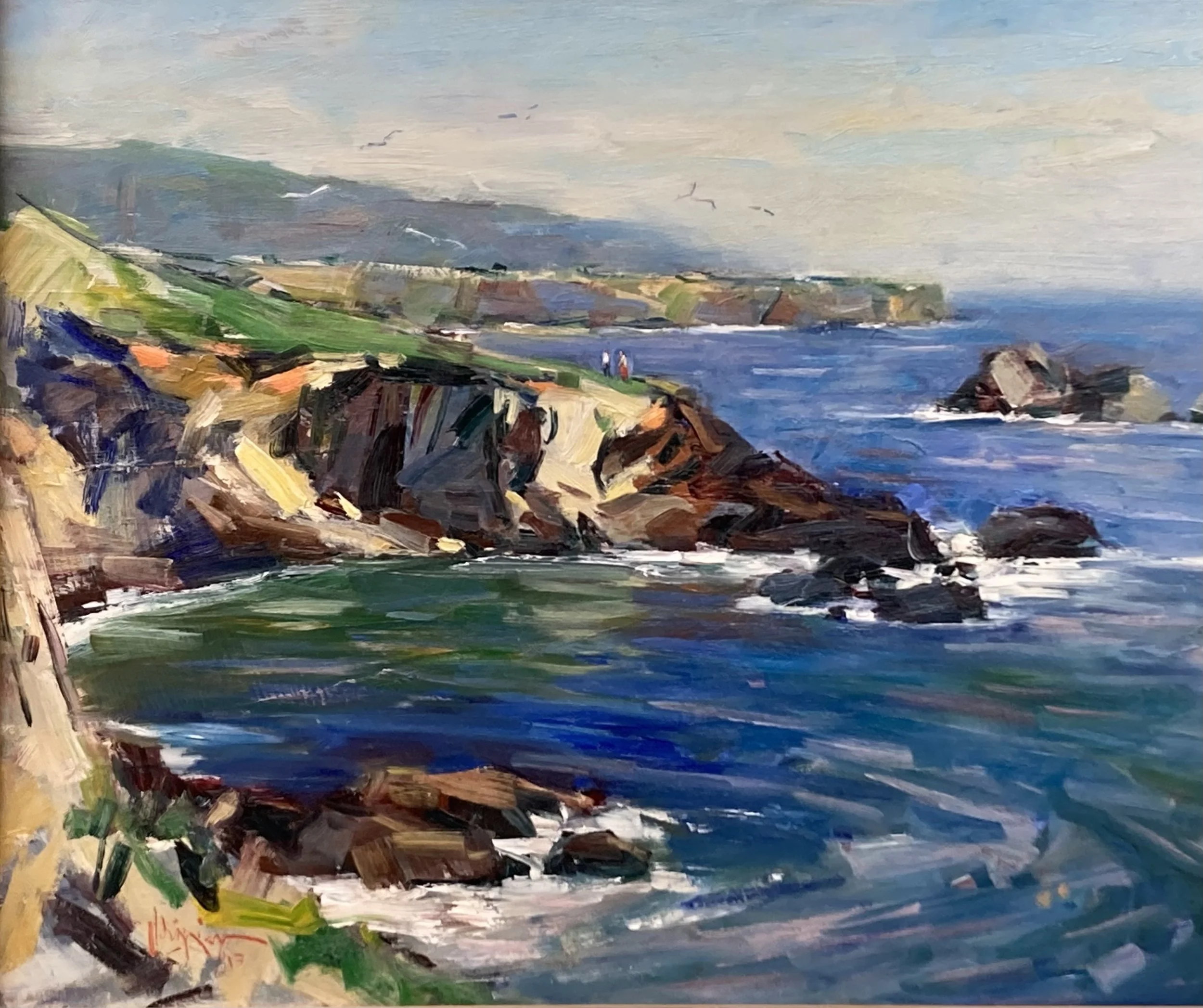 Untitled (Mid-Day Beach Stroll)