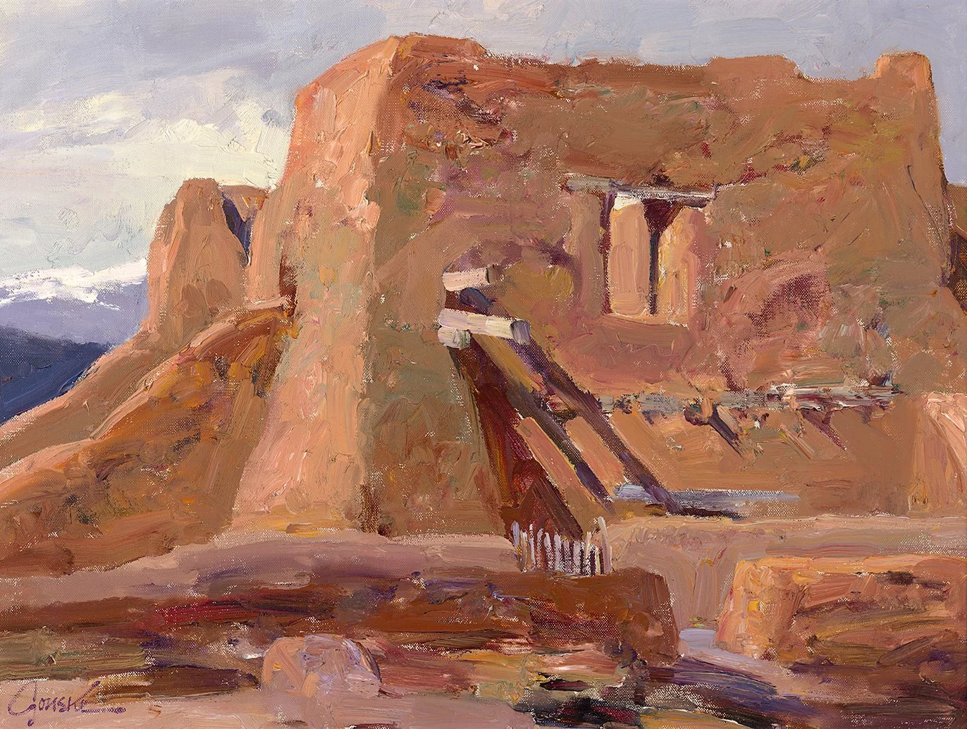 The Last Mission Church at Pecos