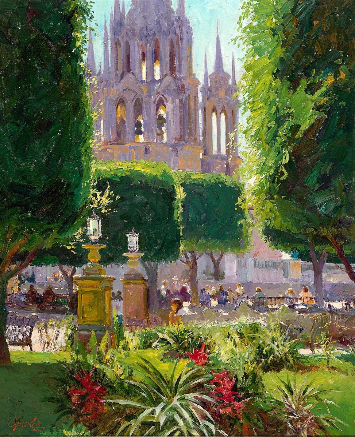 Plaza as San Miguel de Allende