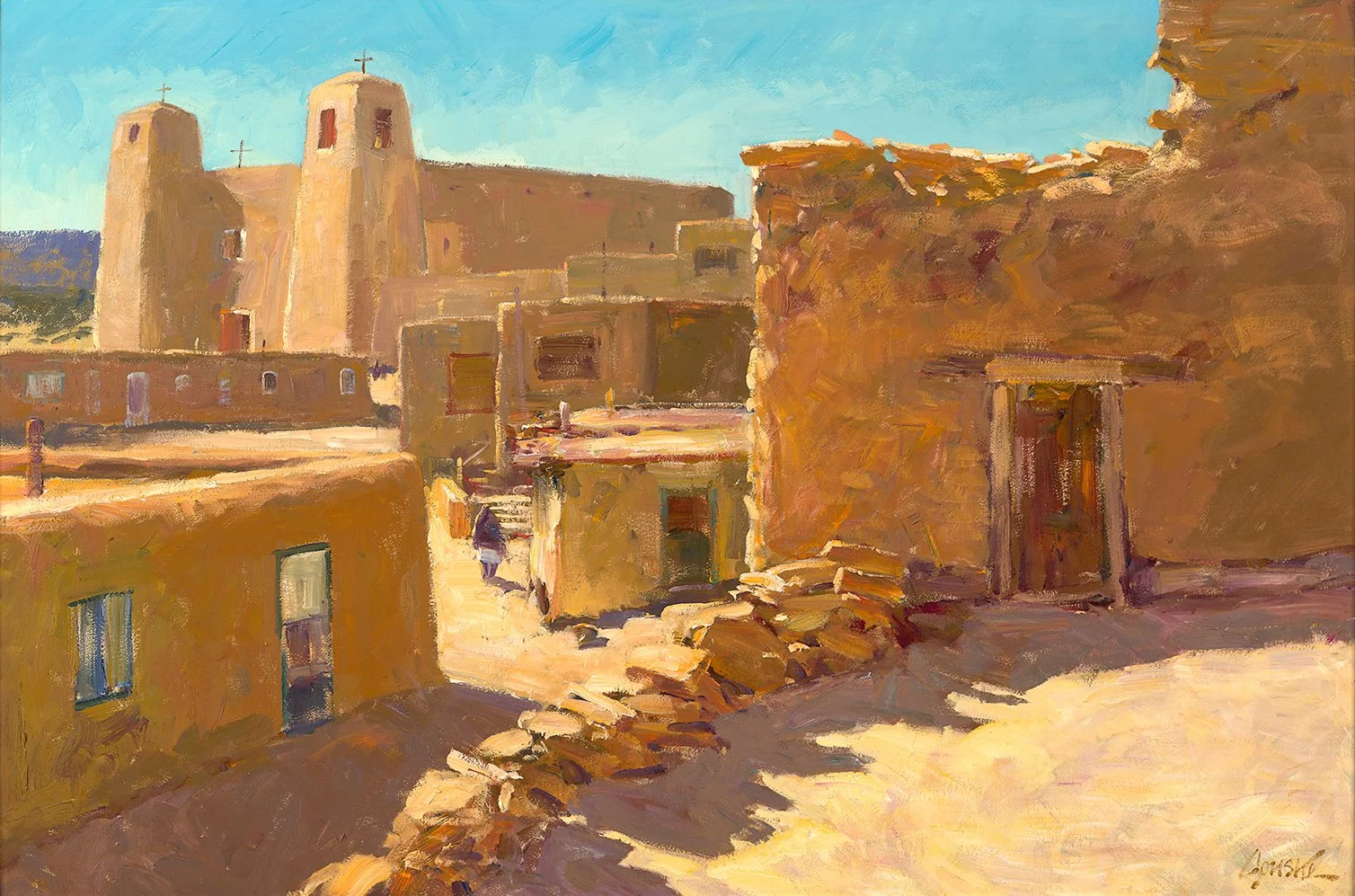   Walt Gonske  -  Sky City - Old Acoma Pueblo  