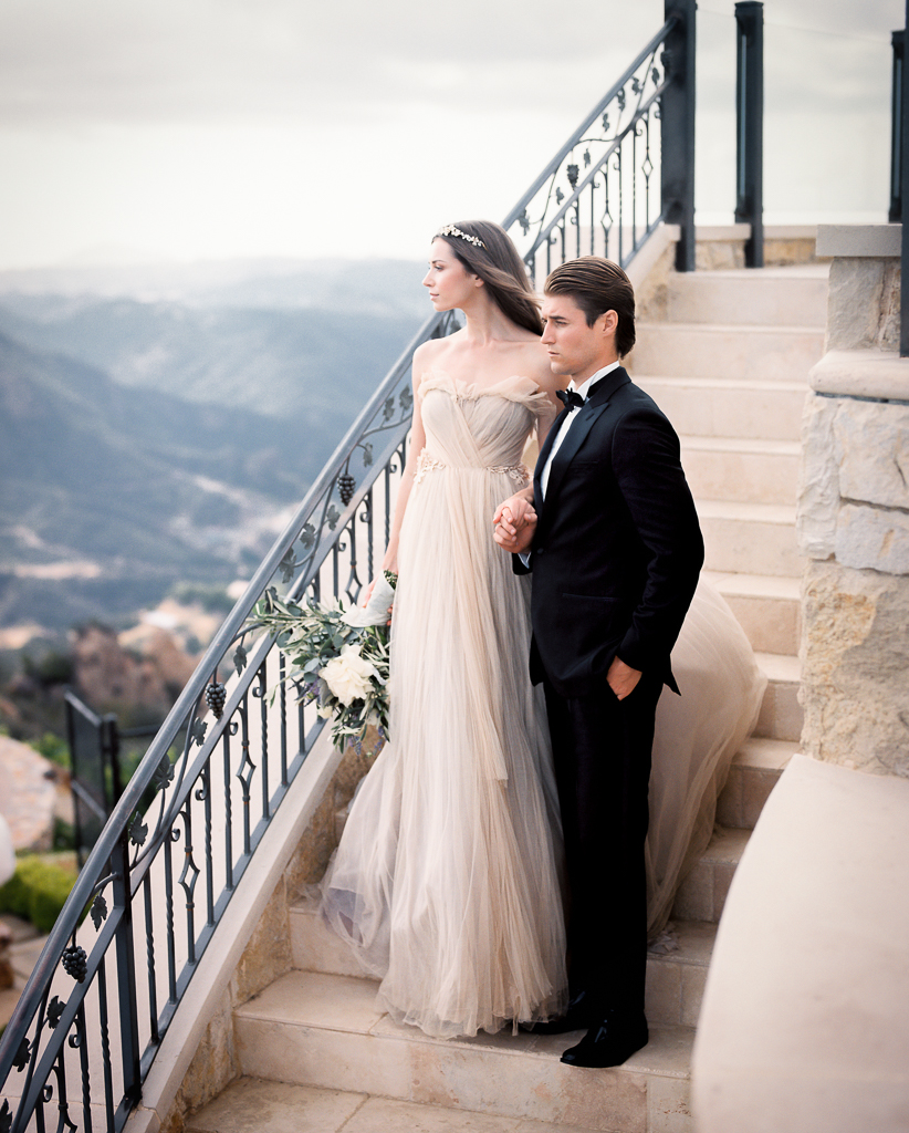 Bride and Groom Luxury Wedding Venue in Malibu