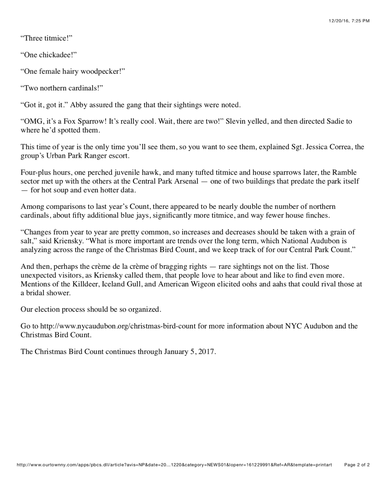 2Straus News_Christmas Bird Count.png