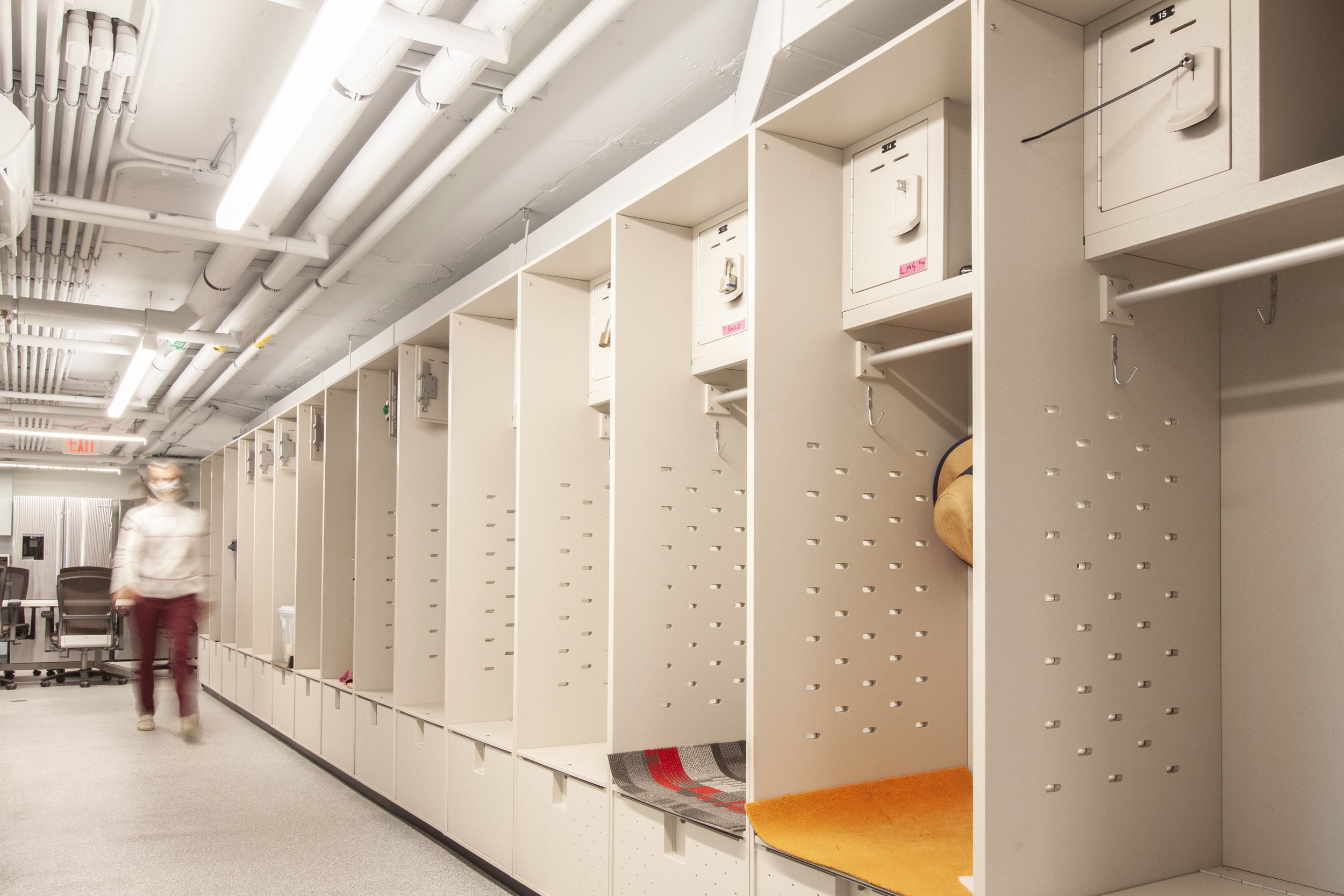  Storage space for theatre renovated for The Muny over 100 years old 