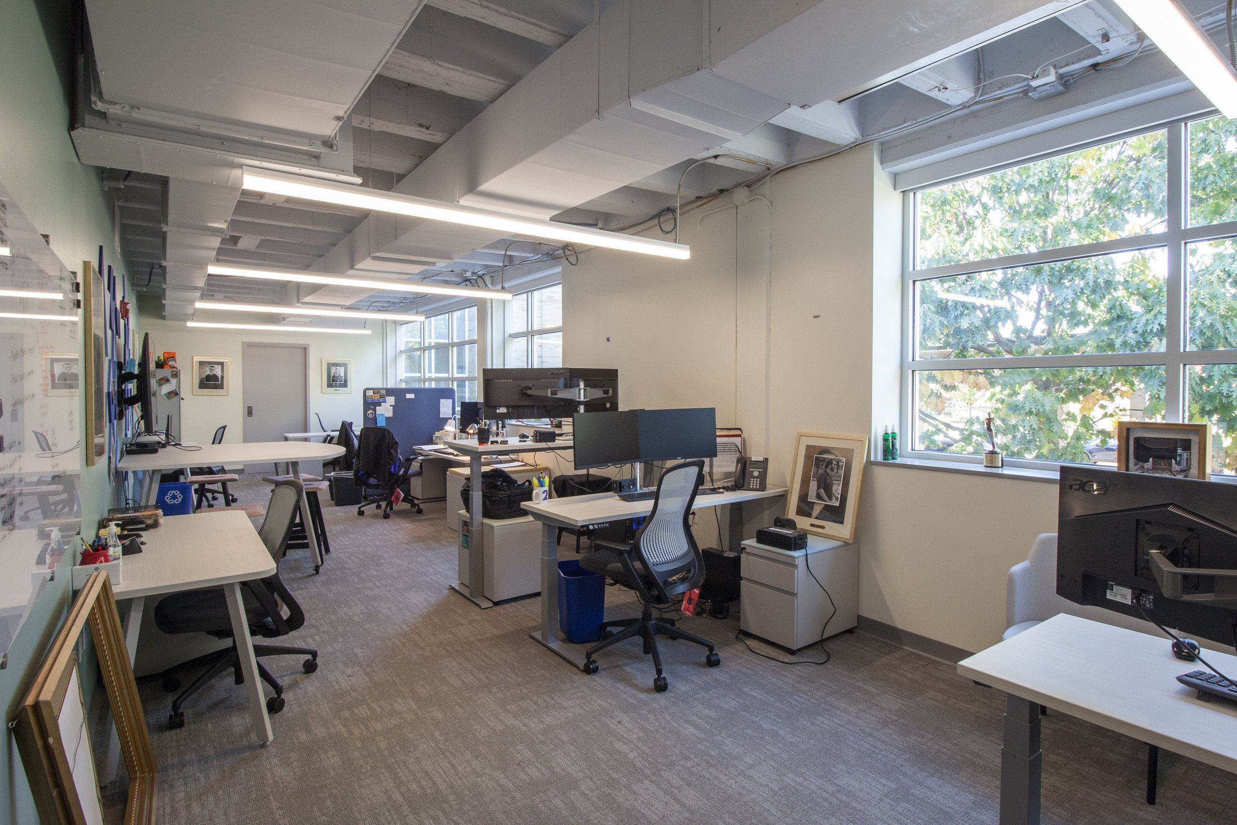  shared workspace reconfigured in redesign 