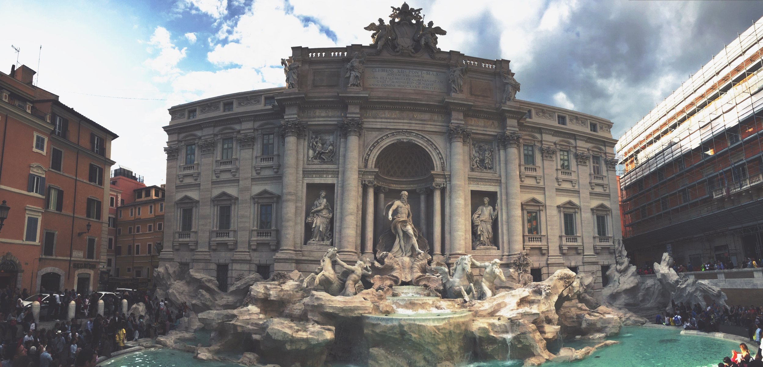 Trevi Fountain, 2016. 