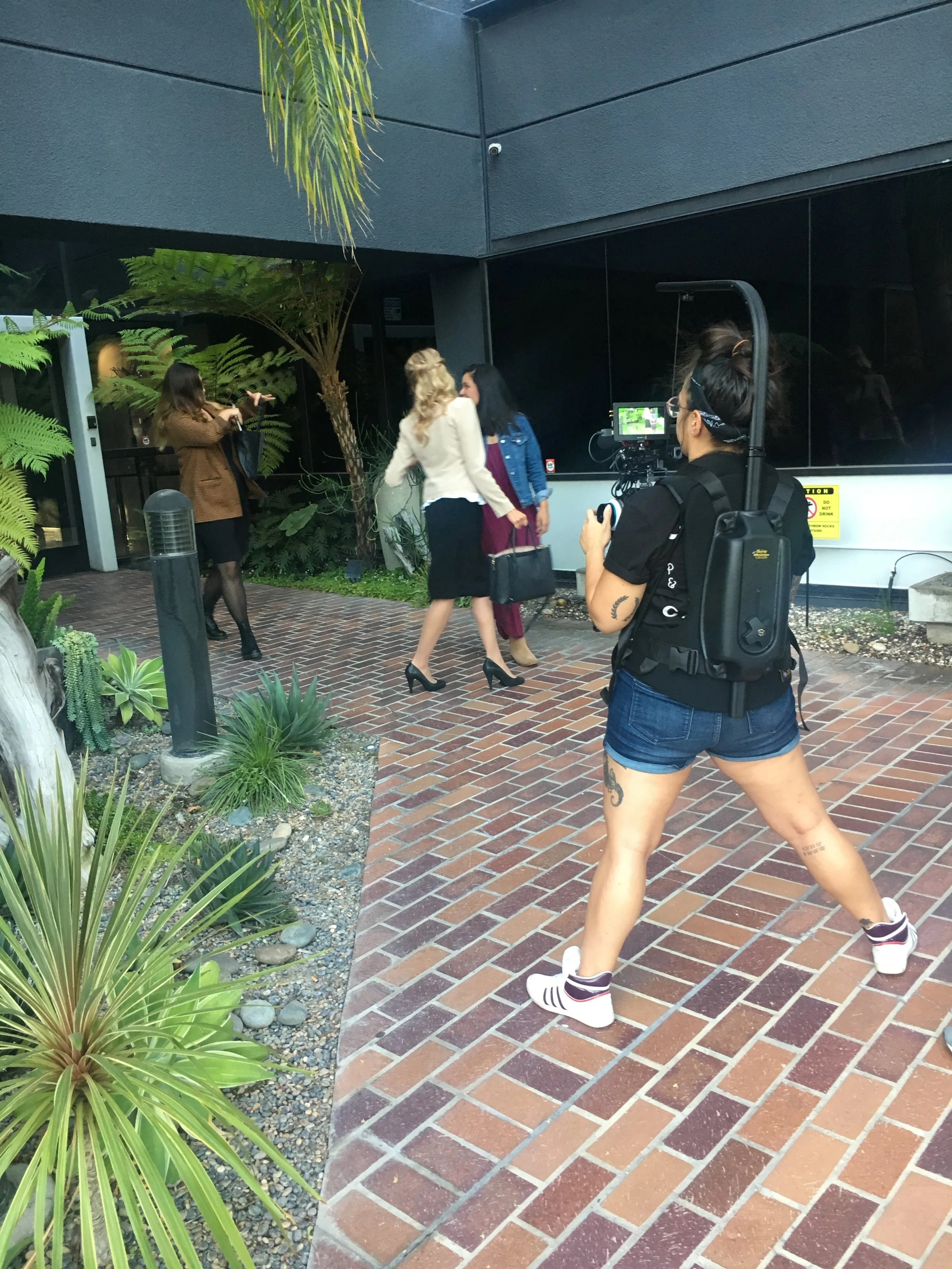 On Set : Ass in Assasin, 2019