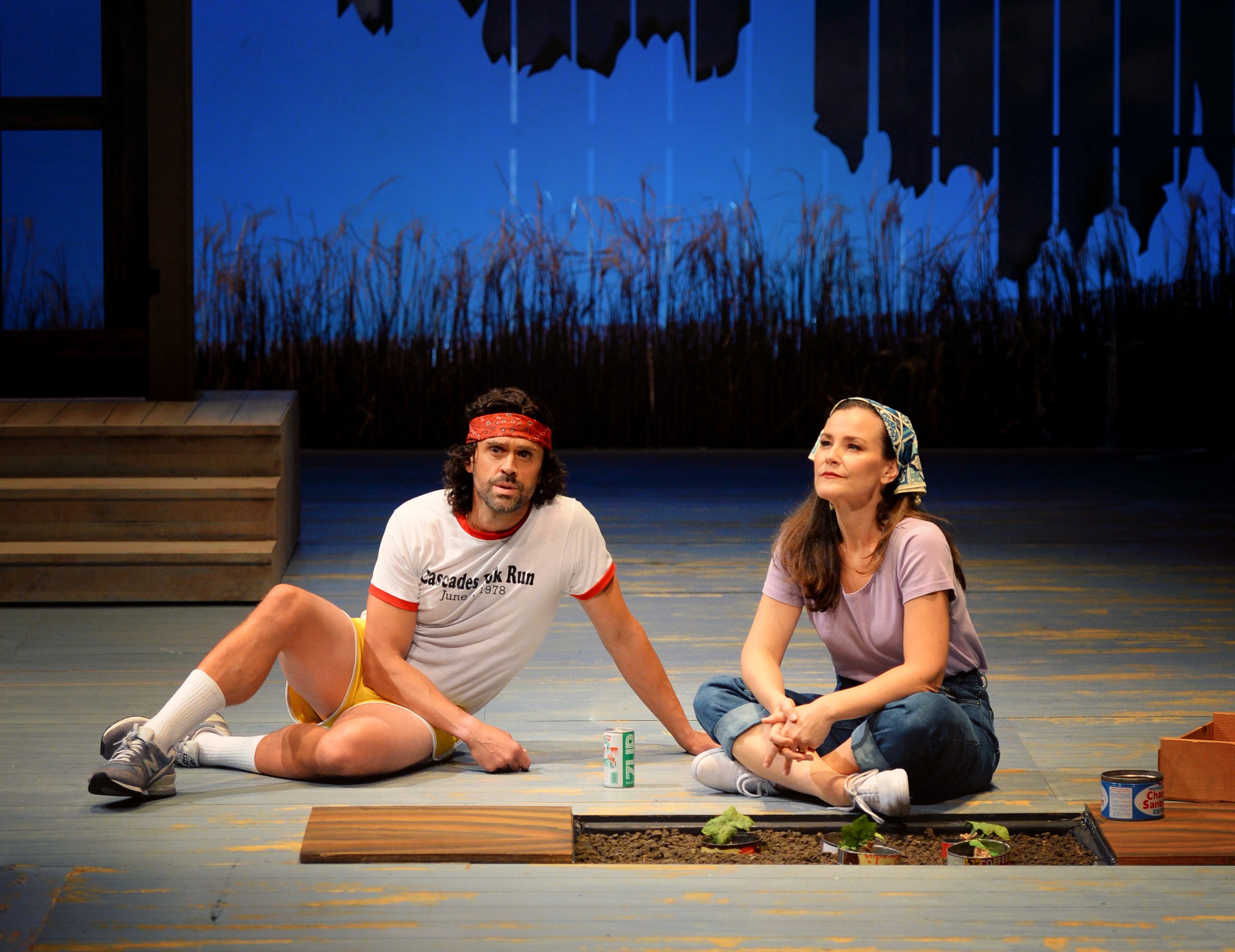 John Moore as Jess and Elise Quagliata as Ginny in A THOUSAND ACRES.JPG