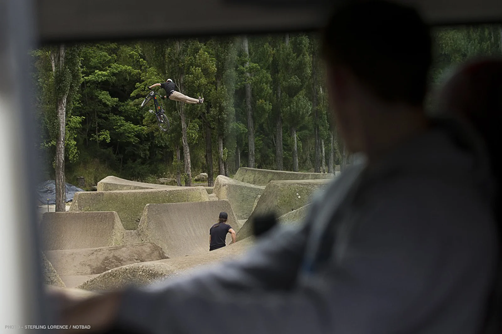 Gorge Road Dirt Jumps near Queenstown, New Zealand.