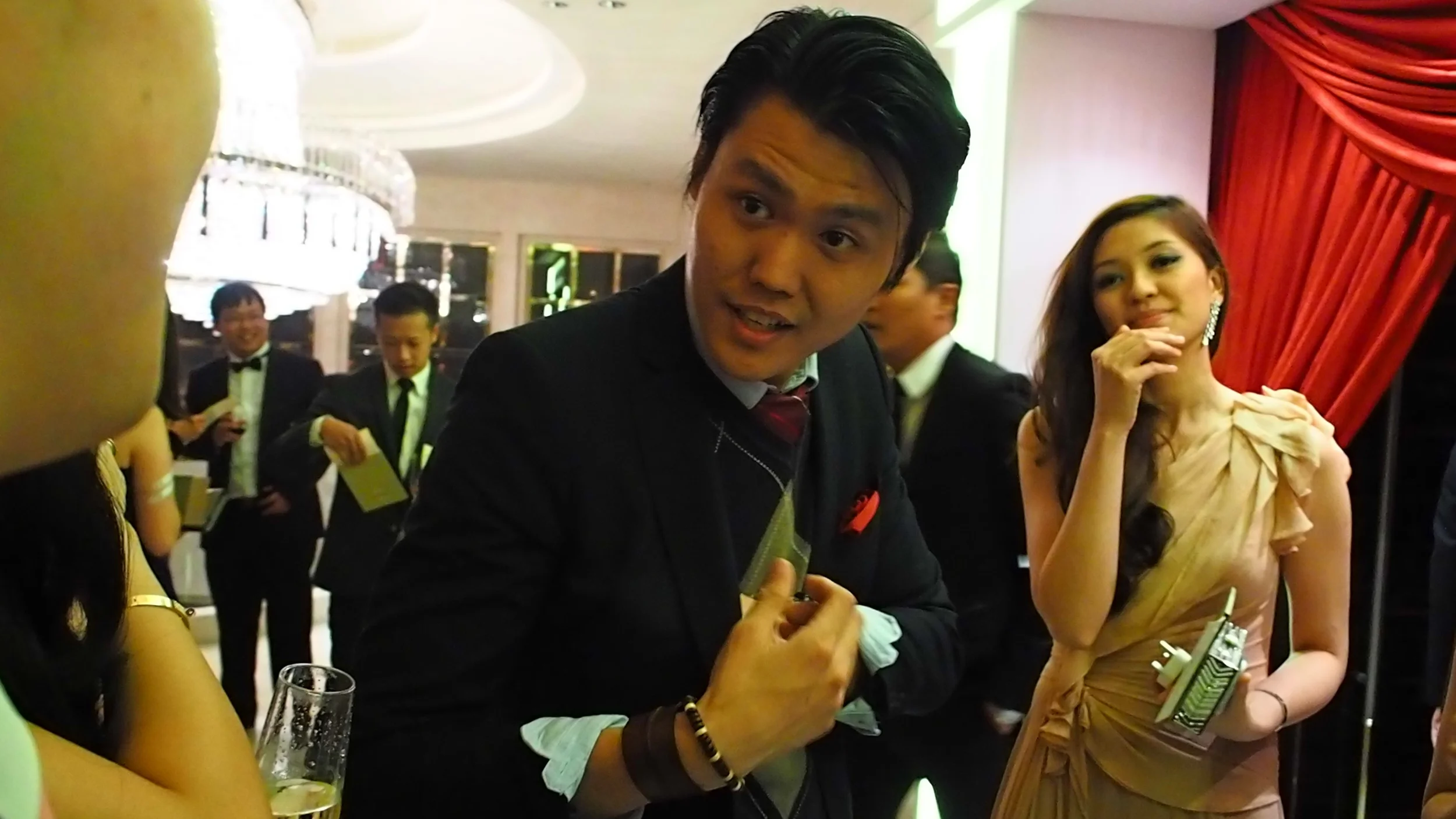 Alexander's iPad Magic on The New Paper