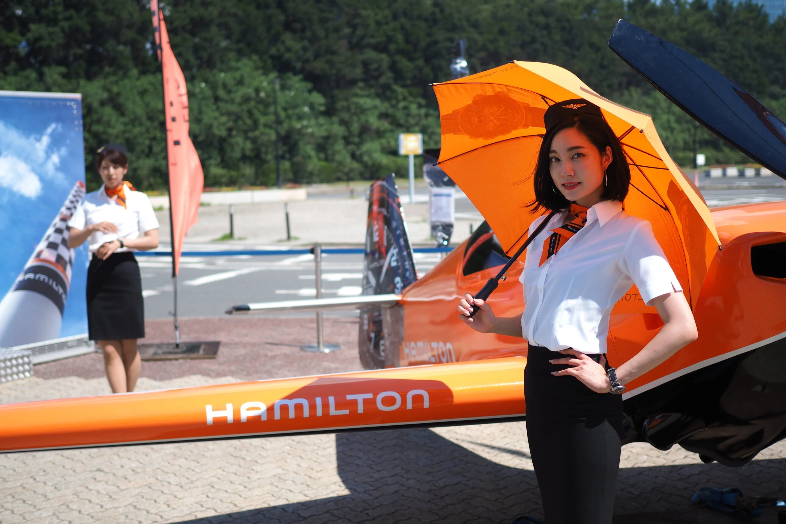 I Performed for Japanese Super Stars without Knowing Who They are at the Red Bull Air Race's Sky Lounge