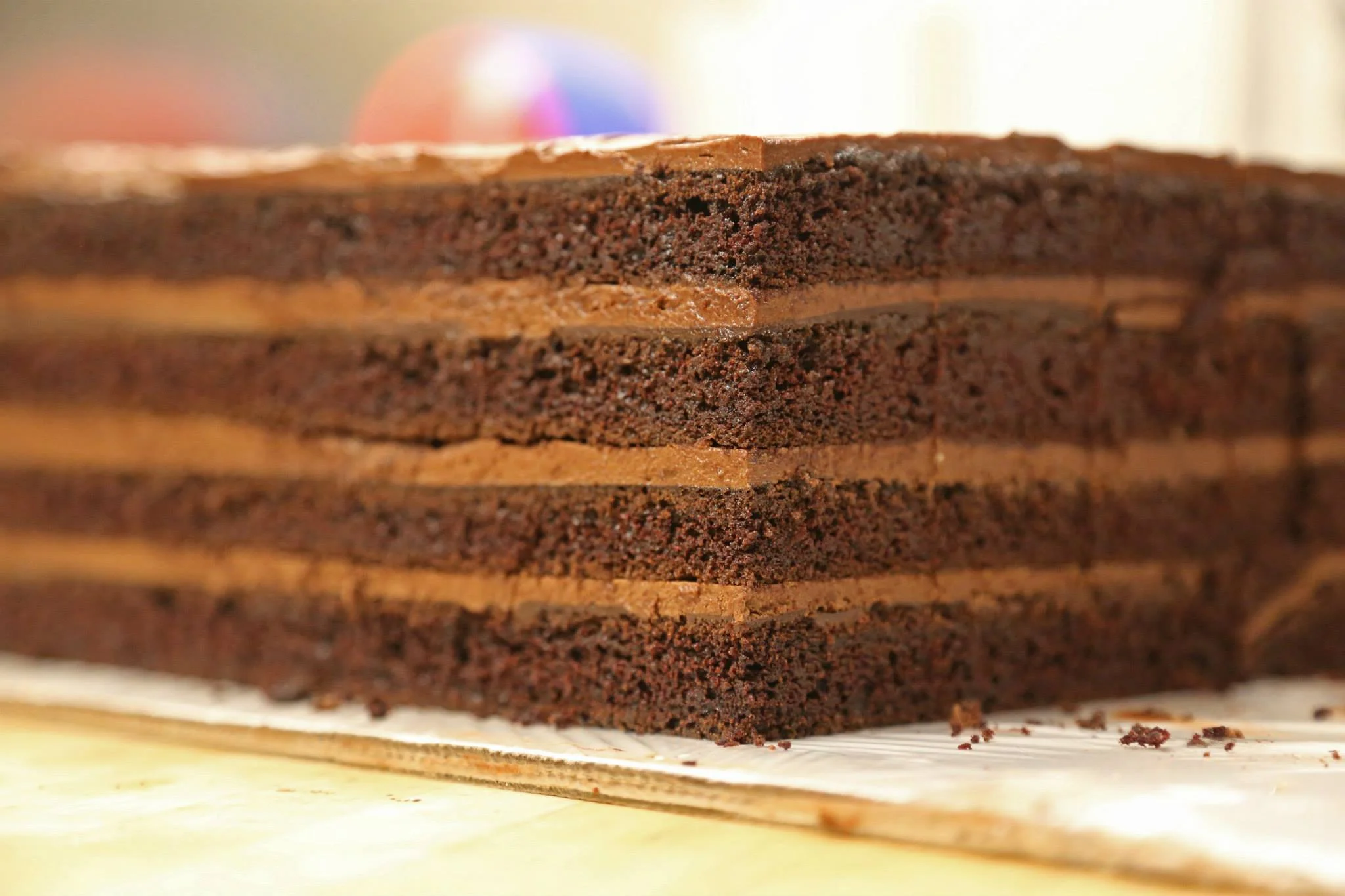 chocolate layer cake