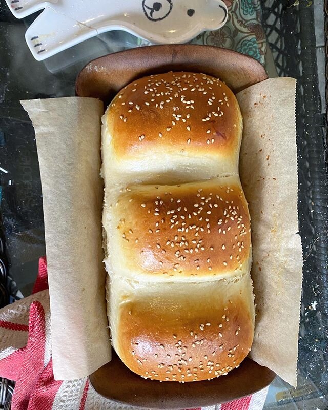 Happy Monday! Check out the rise and shine on my very classic take on milk bread. I&rsquo;m slowly getting the knack of making these (see: one pound bag of milk powder I ordered) and I have to say, this one came out like a picture. Really excited to 