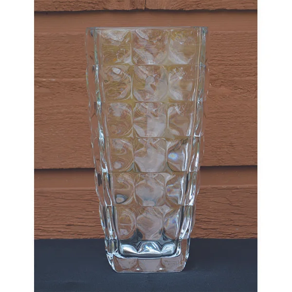 Crystal Squared Mod Vase