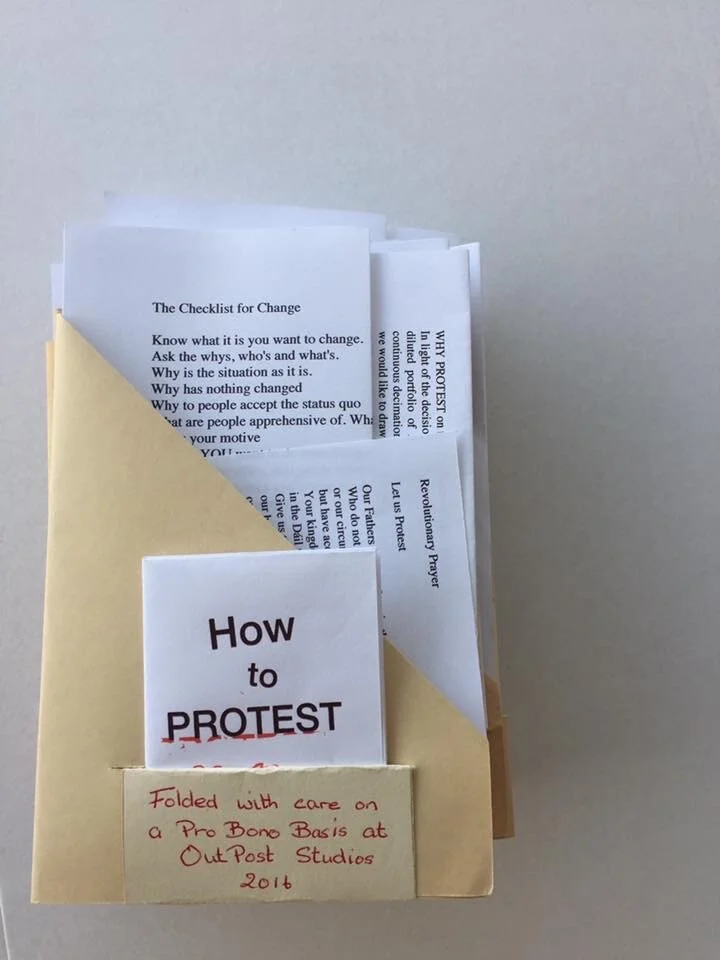 How to Protest -  protest pack - 2016
