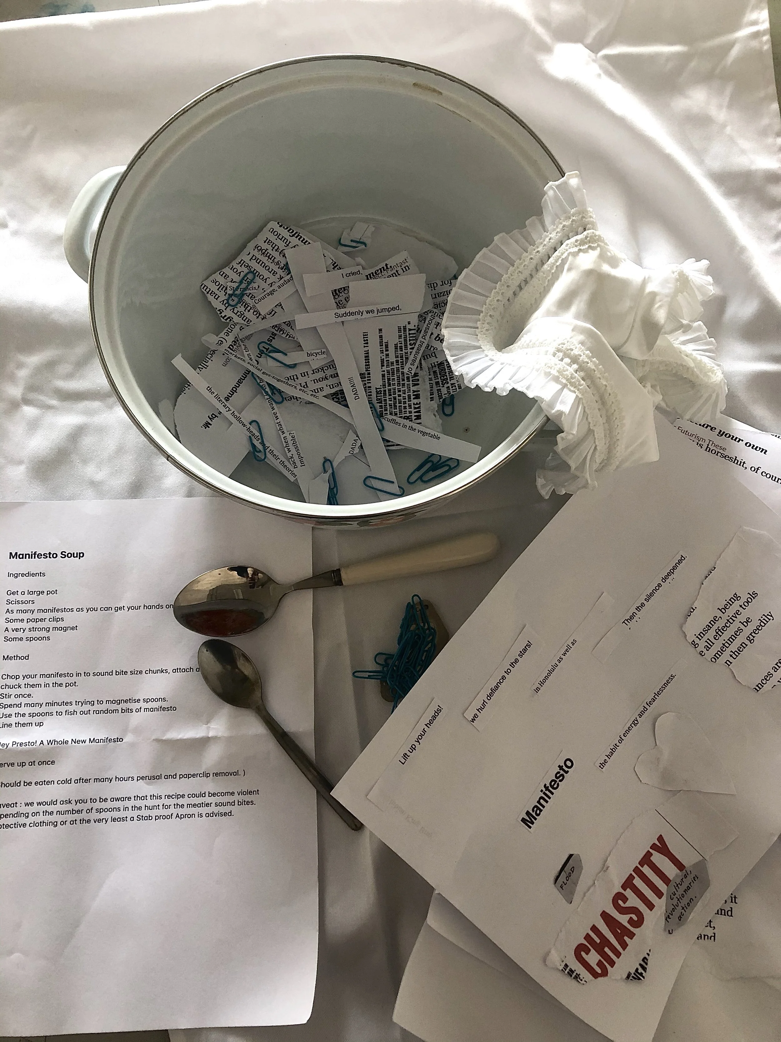 manifesto soup - all the necessities