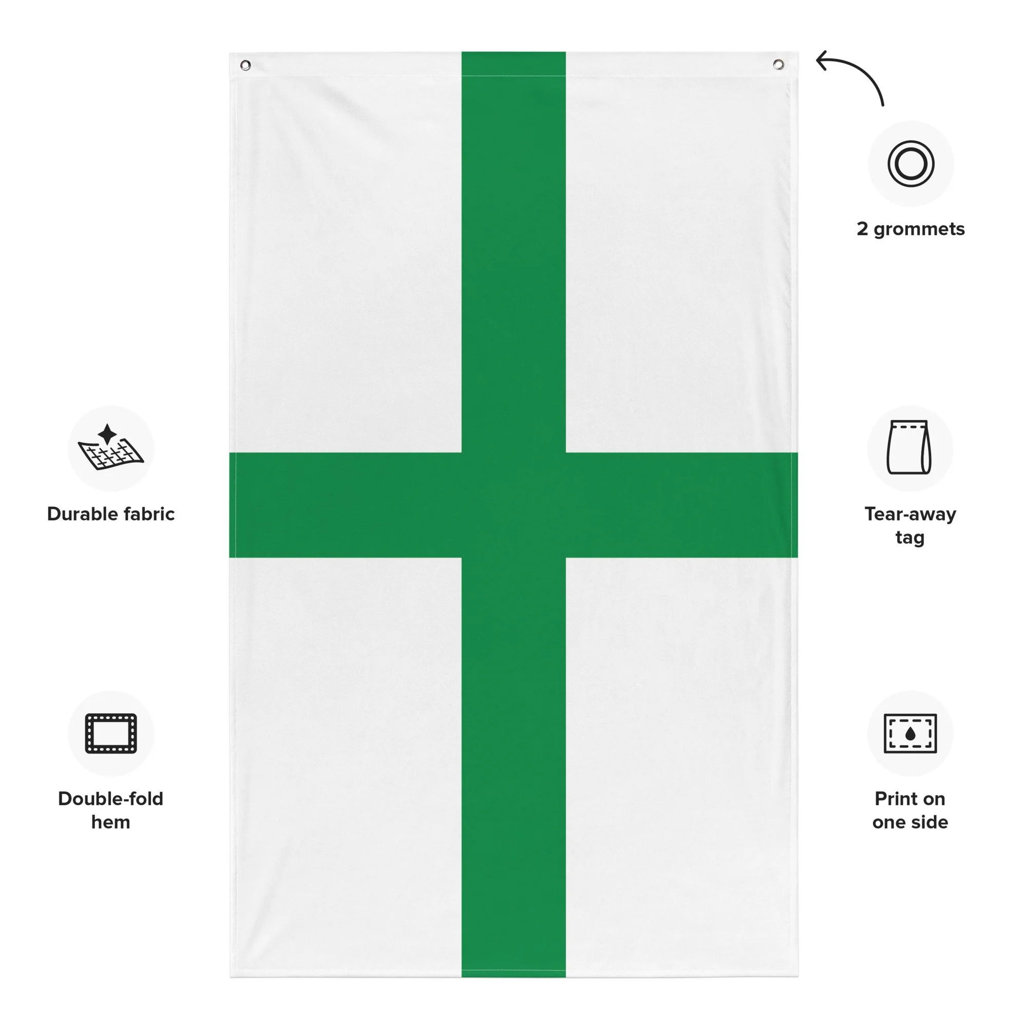 INDRE FLAG 3' X 5' For A Pole - FRENCH DEPARTMENT - FRANCE FLAGS 90 X 150 Cm - B