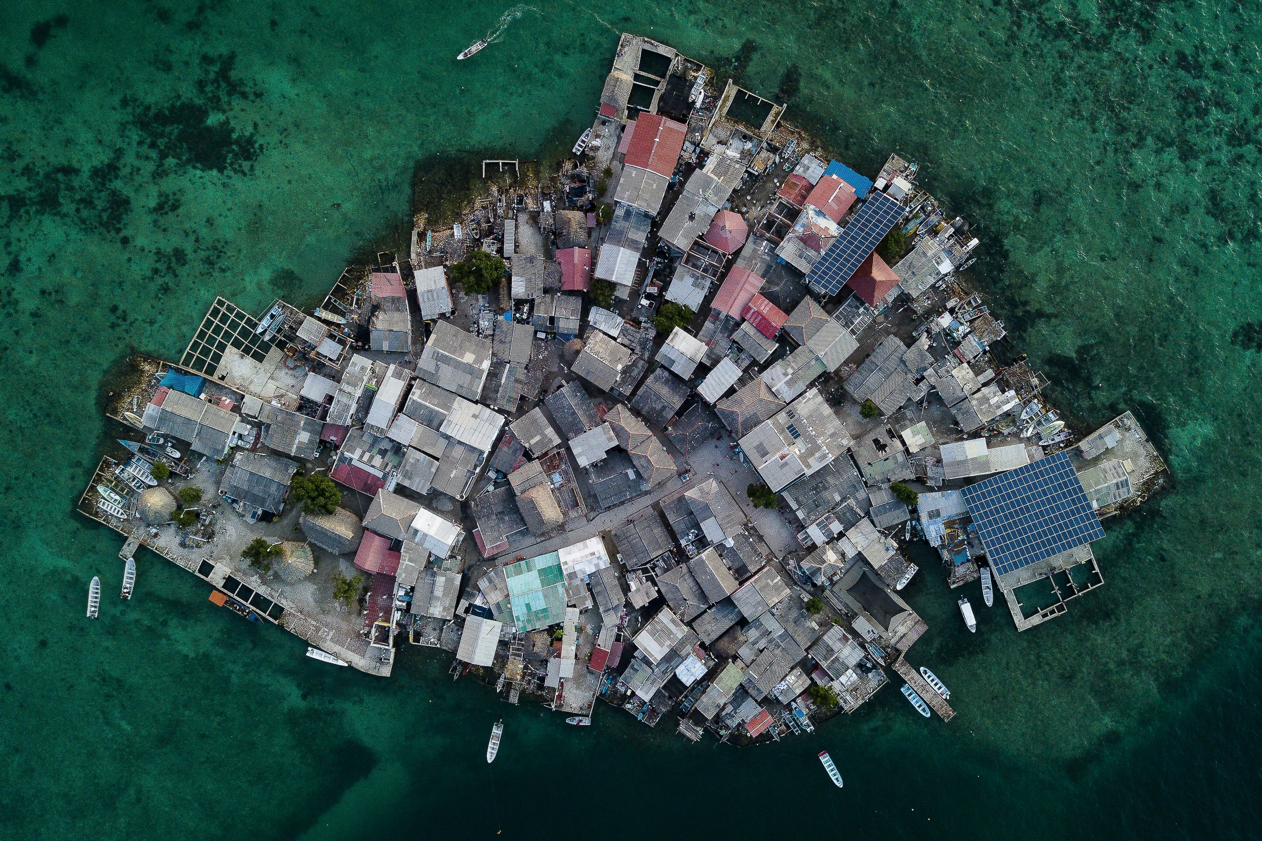 Santa Cruz del Islote: The most populated island on the planet on the front line of the climate crisis