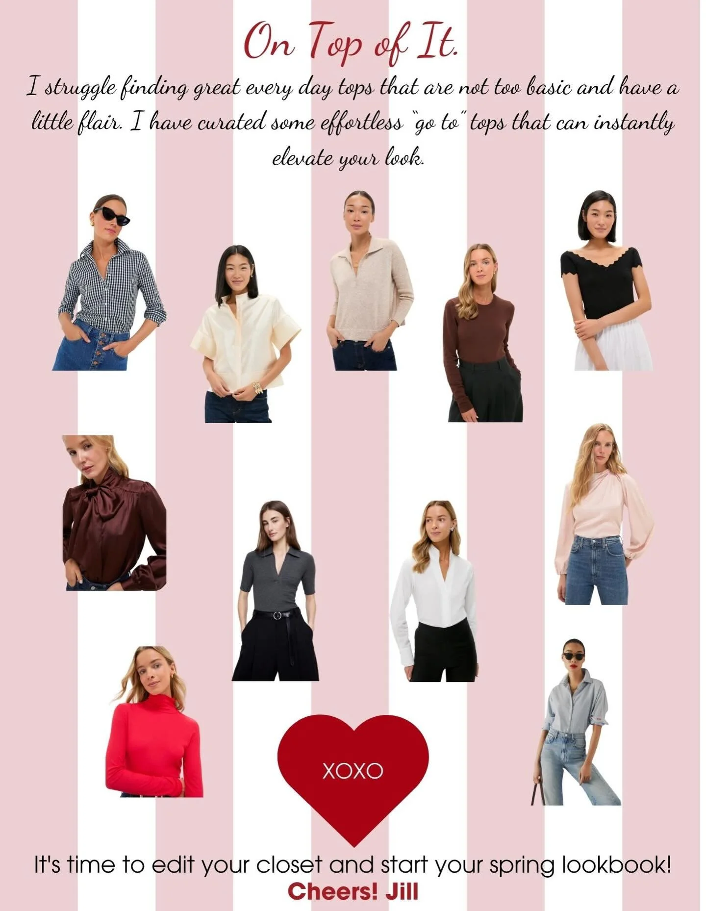 On Top of It. 💌 Message me if you would like to be added to the email list &amp; visit my profile to shop the link in bio. 🔗🤍