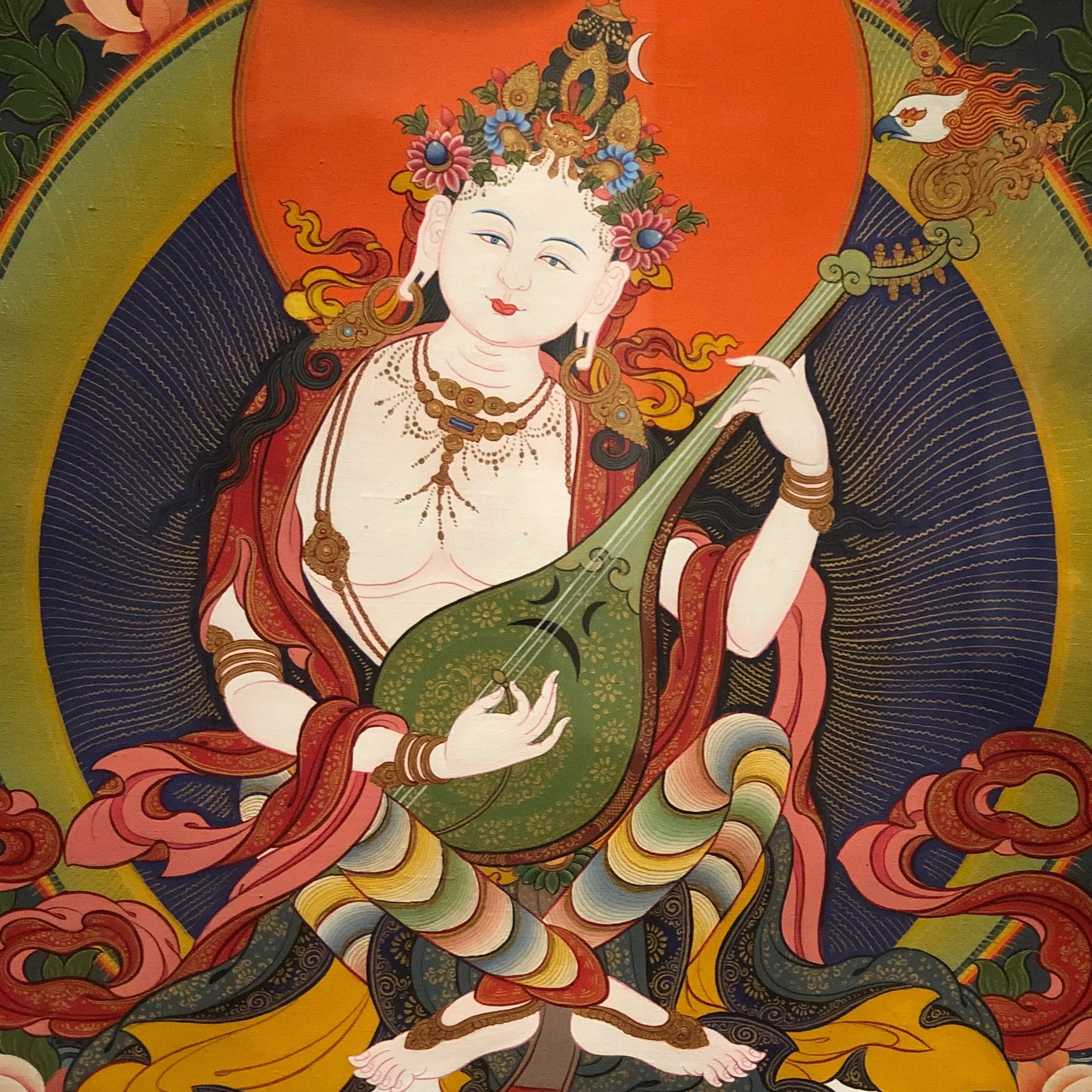 Painting the Face of Yangchenma