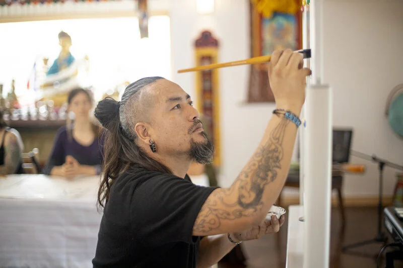 Tibetan Mantra Calligraphy Course
