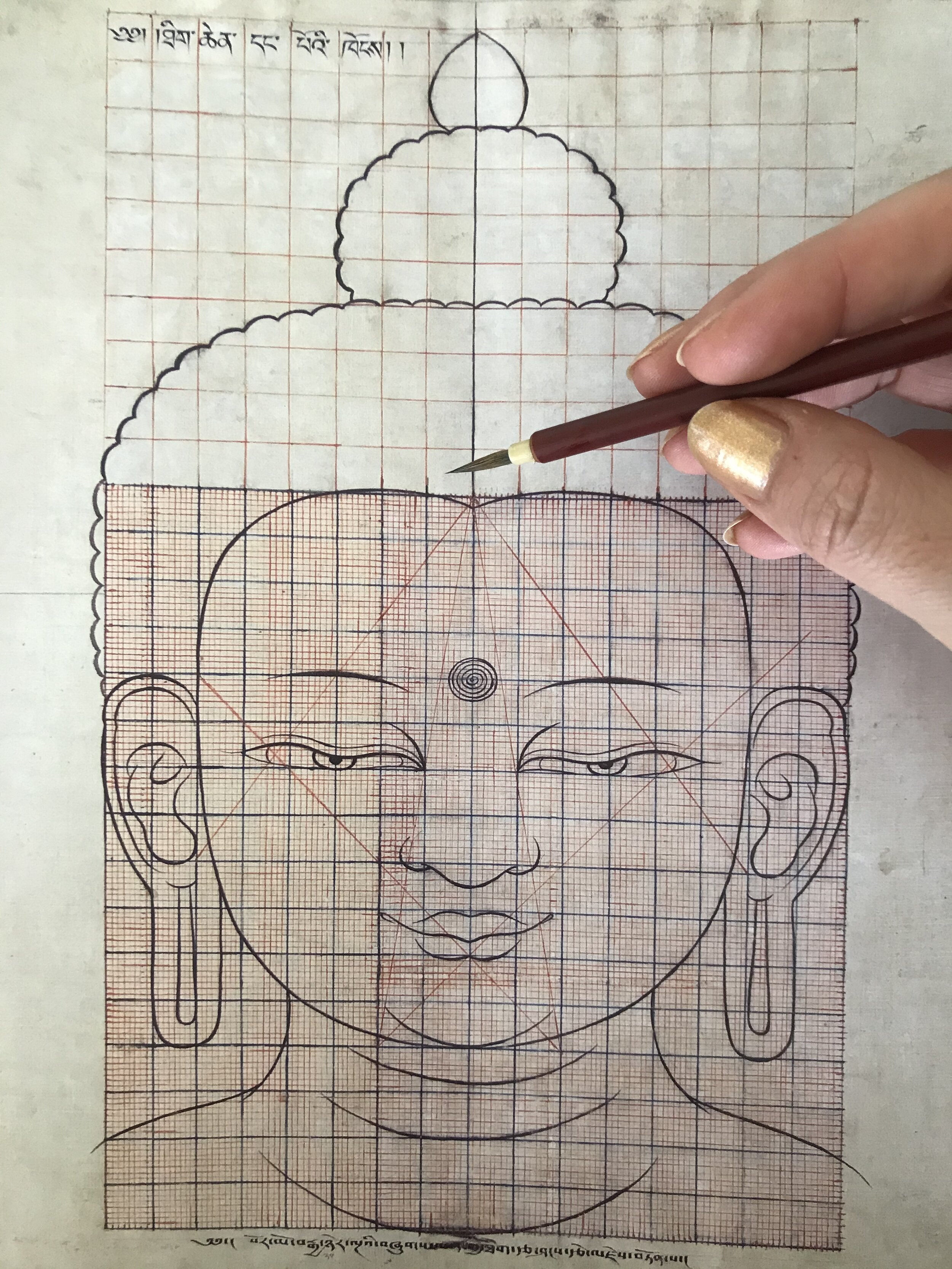 Buddha by Ink Wink, via Behance | Buddha art painting, Buddha art drawing,  Mandala design art