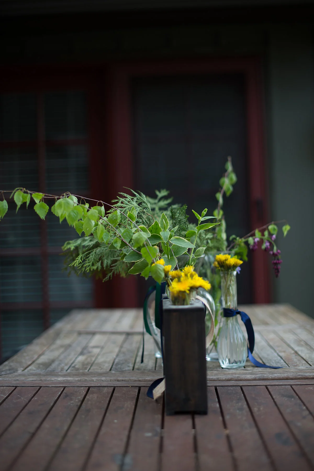 Wildflower Bouquets. Right away when I got there my girlfriends and sister were out in a field picking flowers and putting them in everything. There is nothing like watching your friends drunkenly pick flowers on your birthday. Seriously, you should try it.