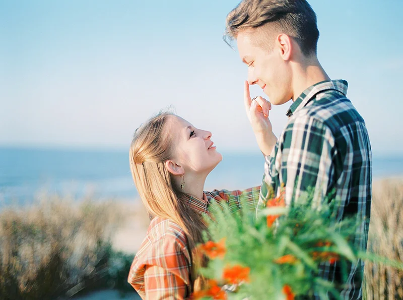 Romantic Loveshoot at the North Sea, Belgium / Shooting de couple romantique à la Mer du Nord, Belgique