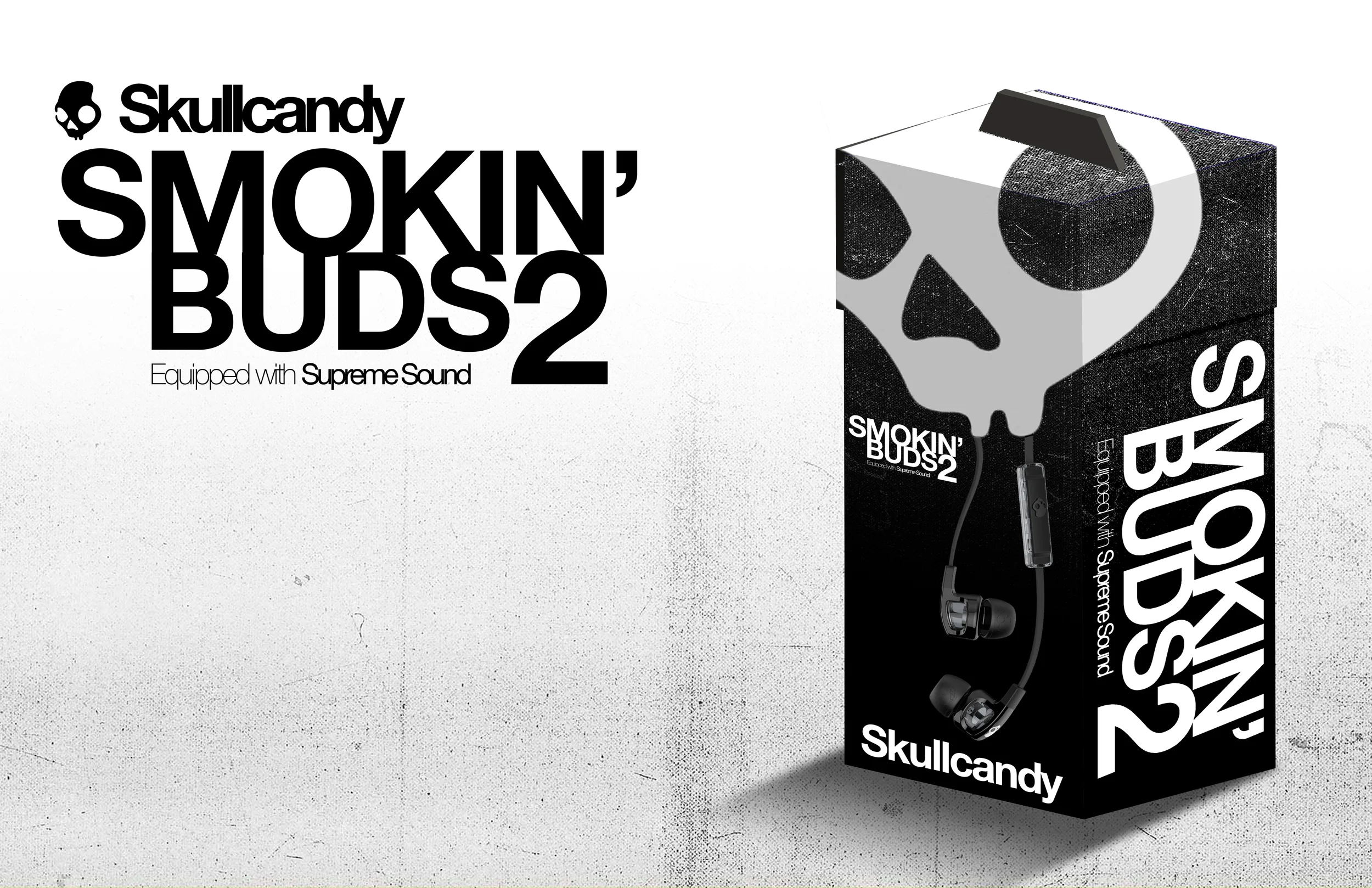 Skullcandy Smokin' Buds Écouteurs Sans Fil 20h Bluetooth Noir