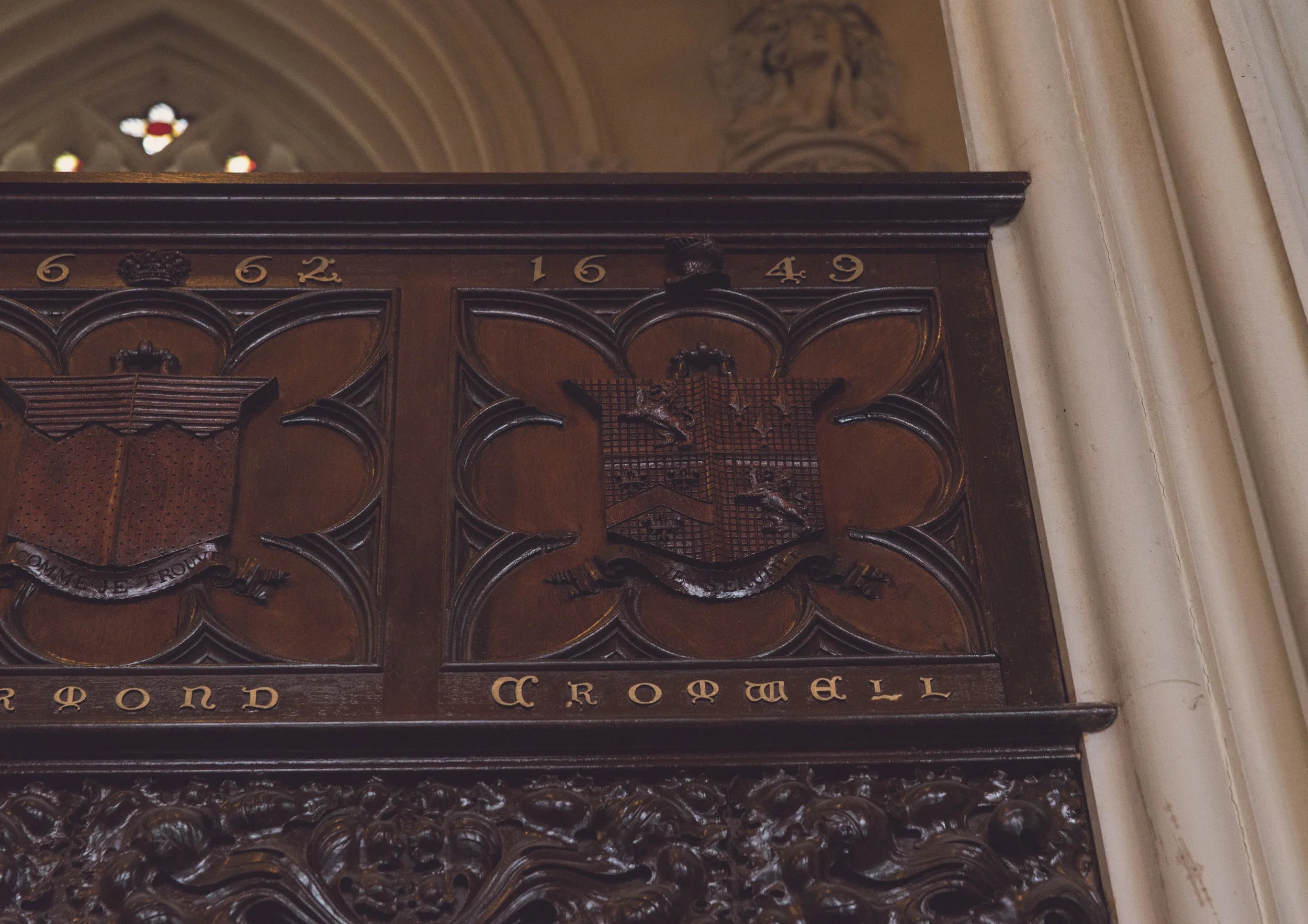 Cromwell, who is not a happy historical memory for most Irish people, is listed here. 